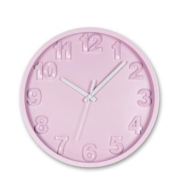 Bold Wall Clock - Pink