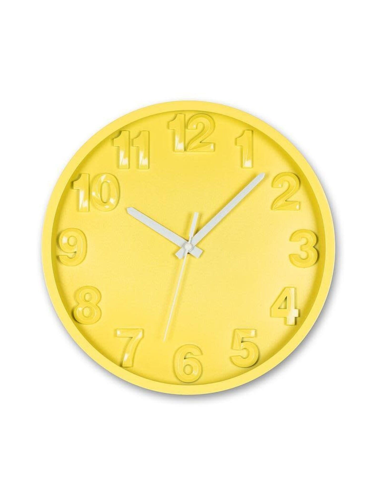 Bold Wall Clock - Yellow