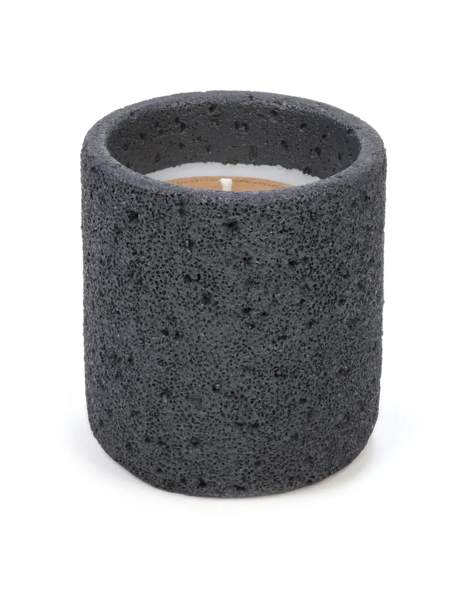 Jenere Candle in Grey Textured Pot
