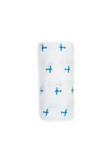 Muslin Swaddle Blanket - Airplanes