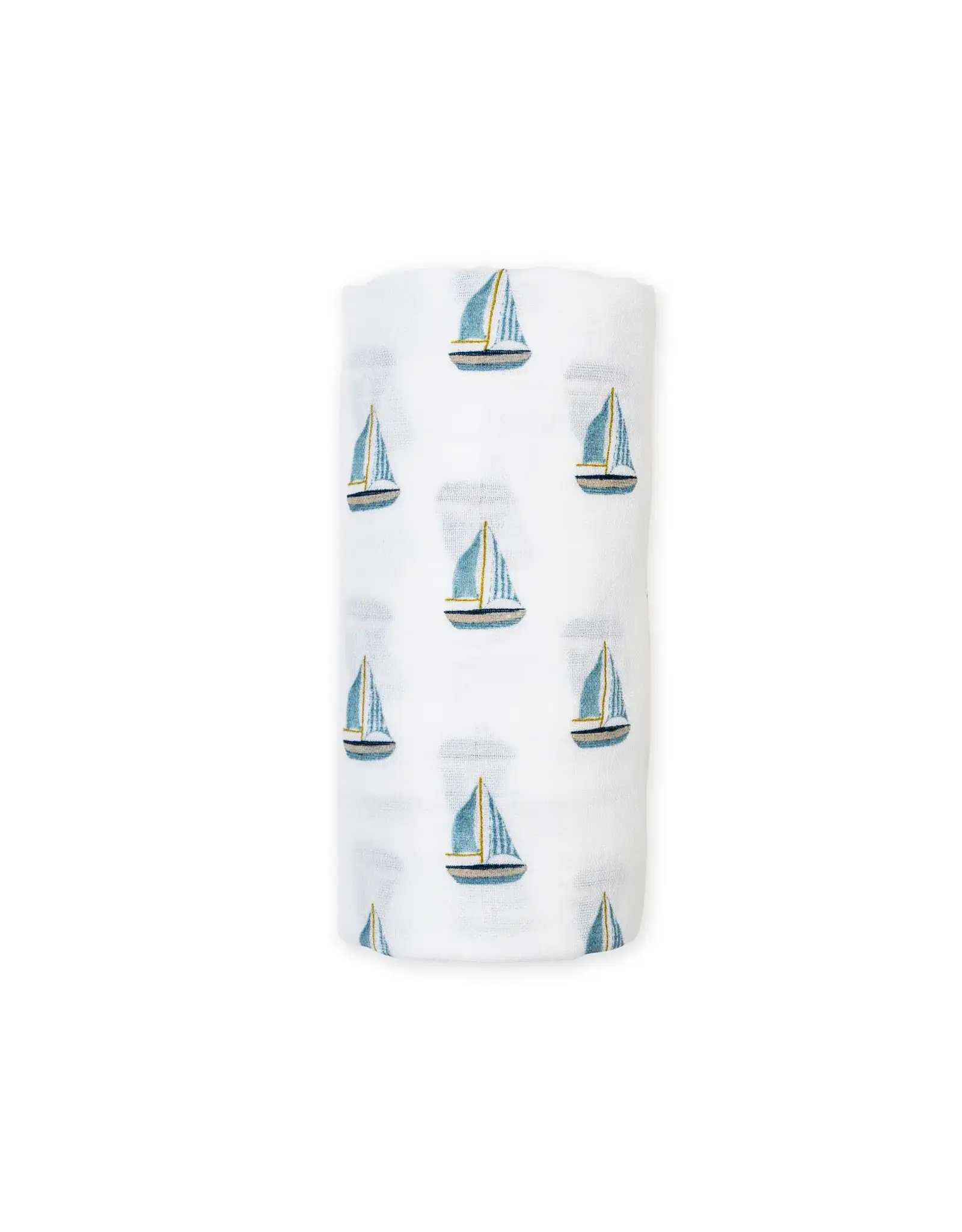Muslin Swaddles Blanket - Sailboat