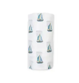 Muslin Swaddles Blanket - Sailboat