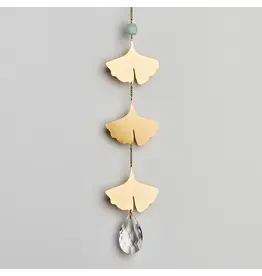 Suncatcher - Botanical Leaf /Amazonite