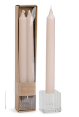 Jenere Dinner Candles with Holder - pink