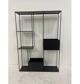 Black Metal Plant Shelf
