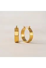 Khloe Hoop Earrings - Gold