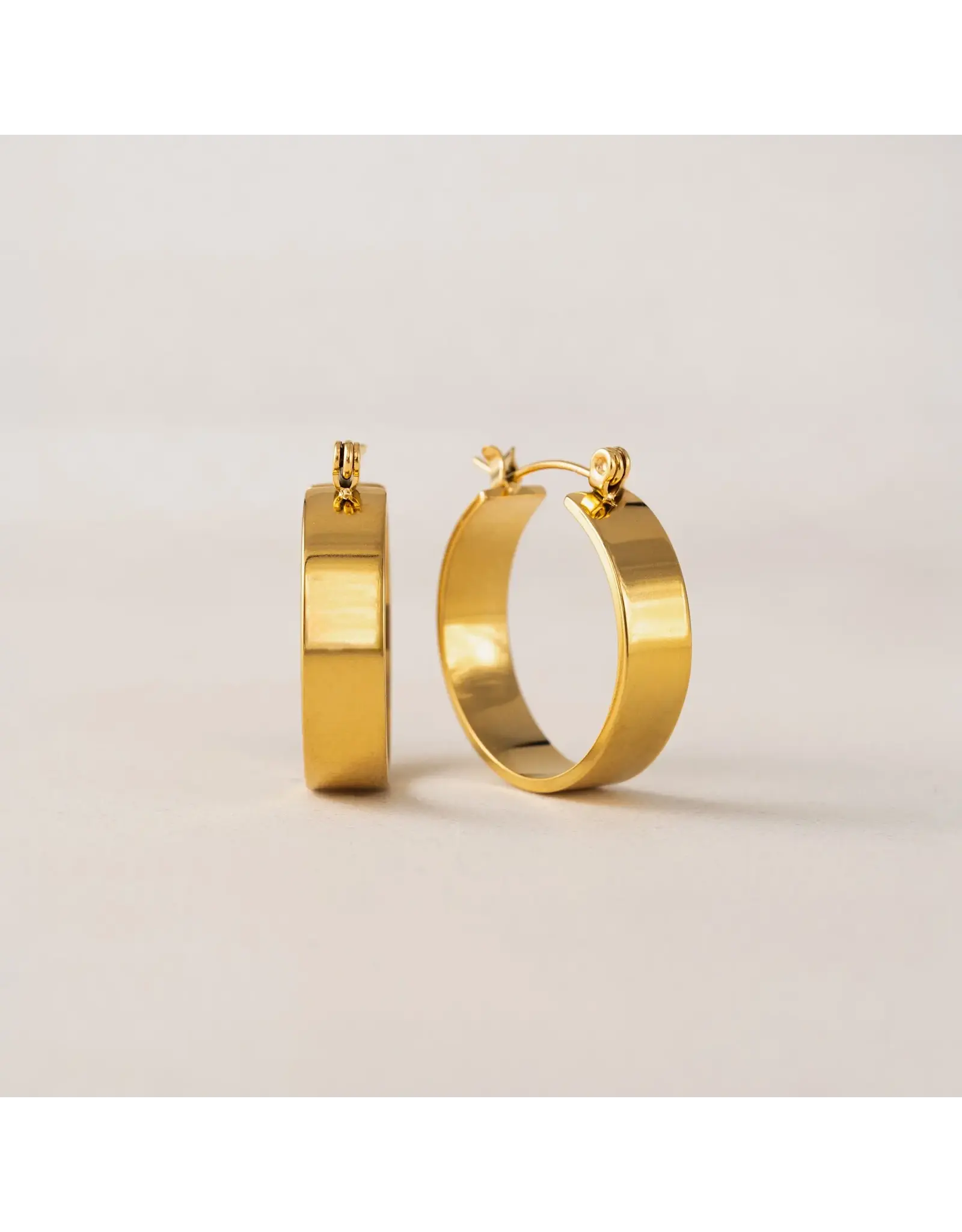 Khloe Hoop Earrings - Gold