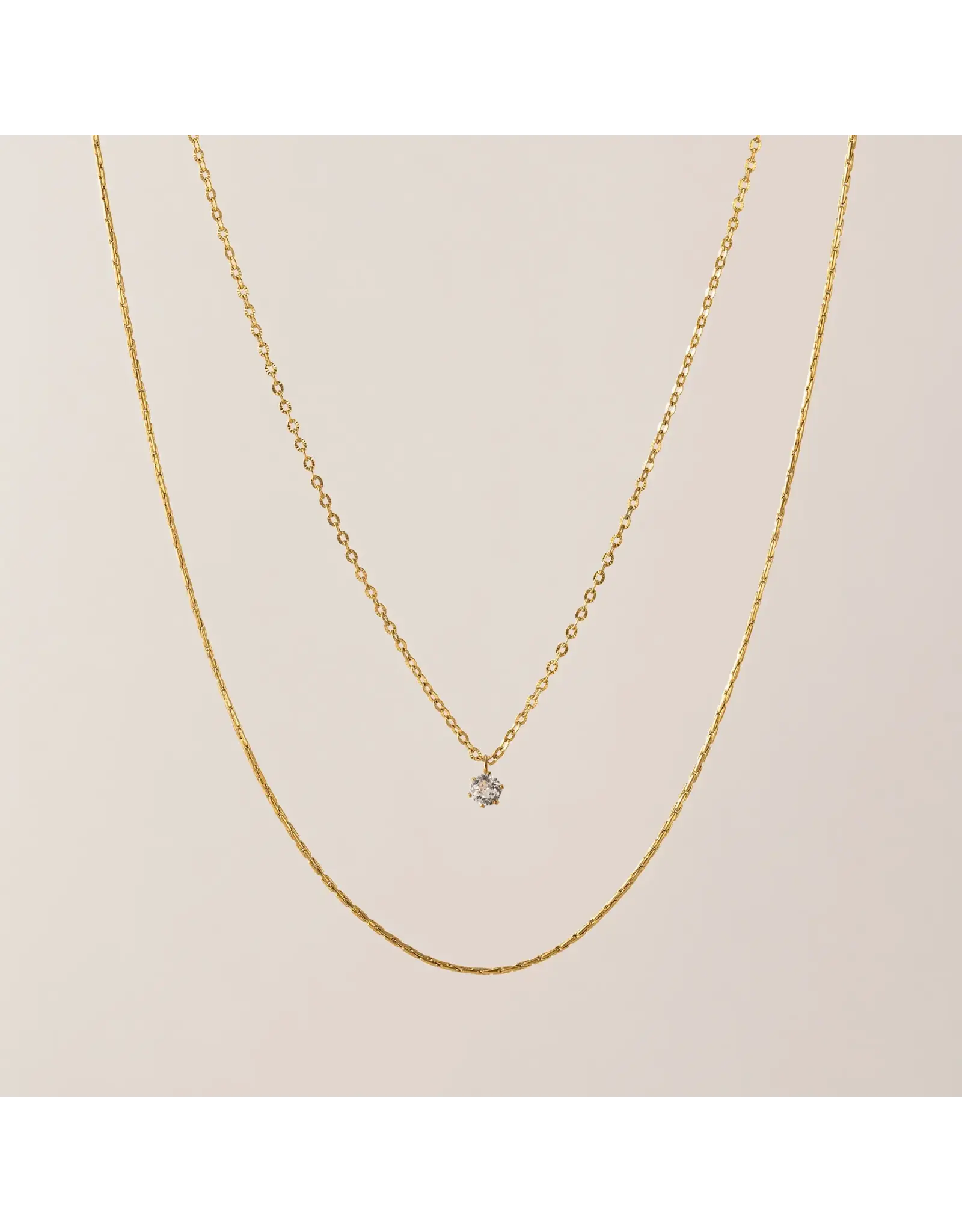 Soleil Layerer Necklace - Gold