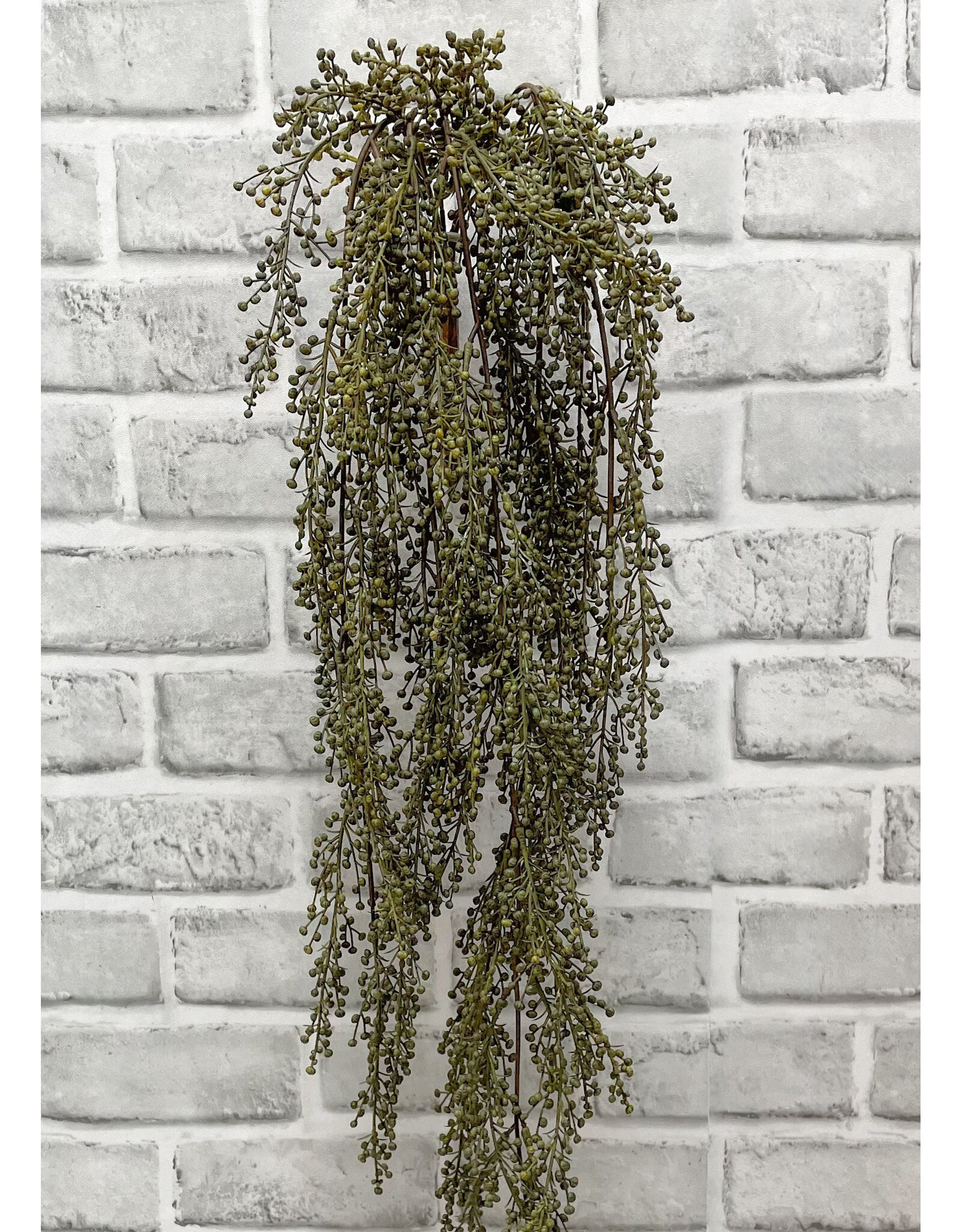 31" Green Pepperberries Hanging Vine