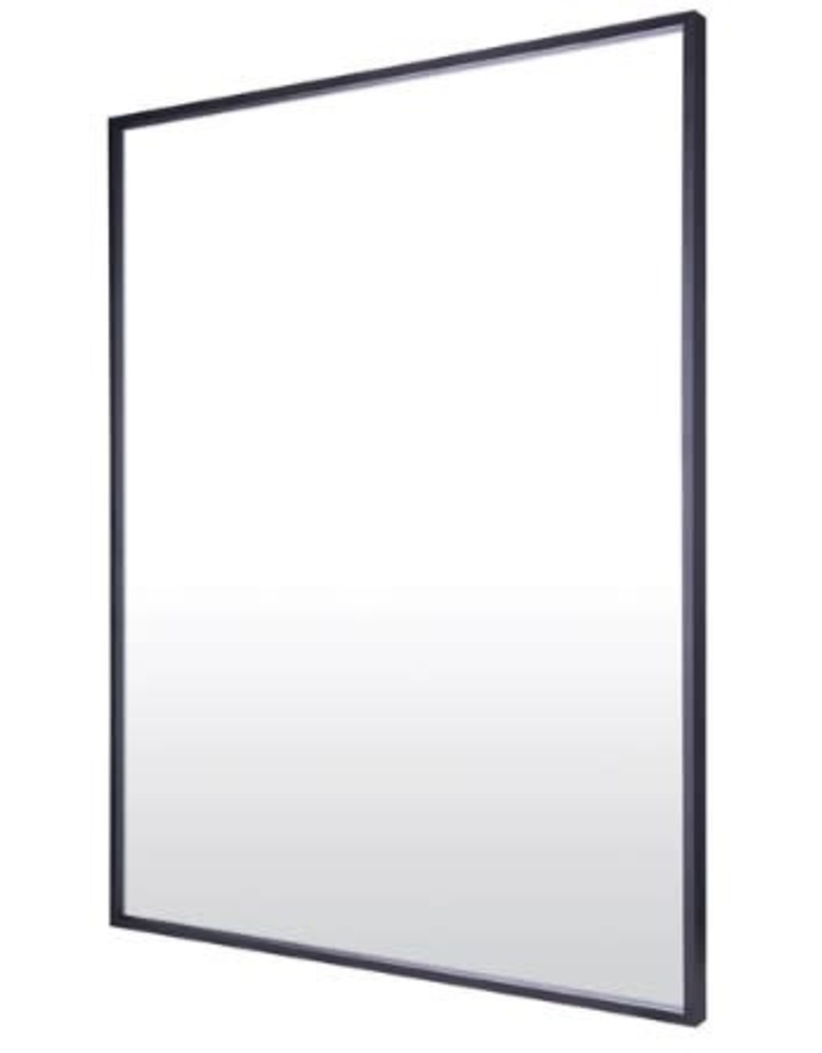Mirror - black metal frame 24.75"x32.75"