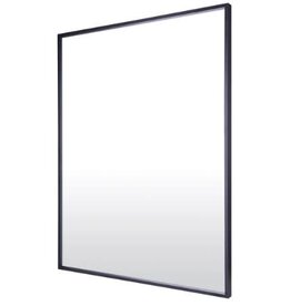 Mirror - black metal frame 24.75"x32.75"