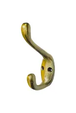 Ben Double Cast Iron Hook - Bronze