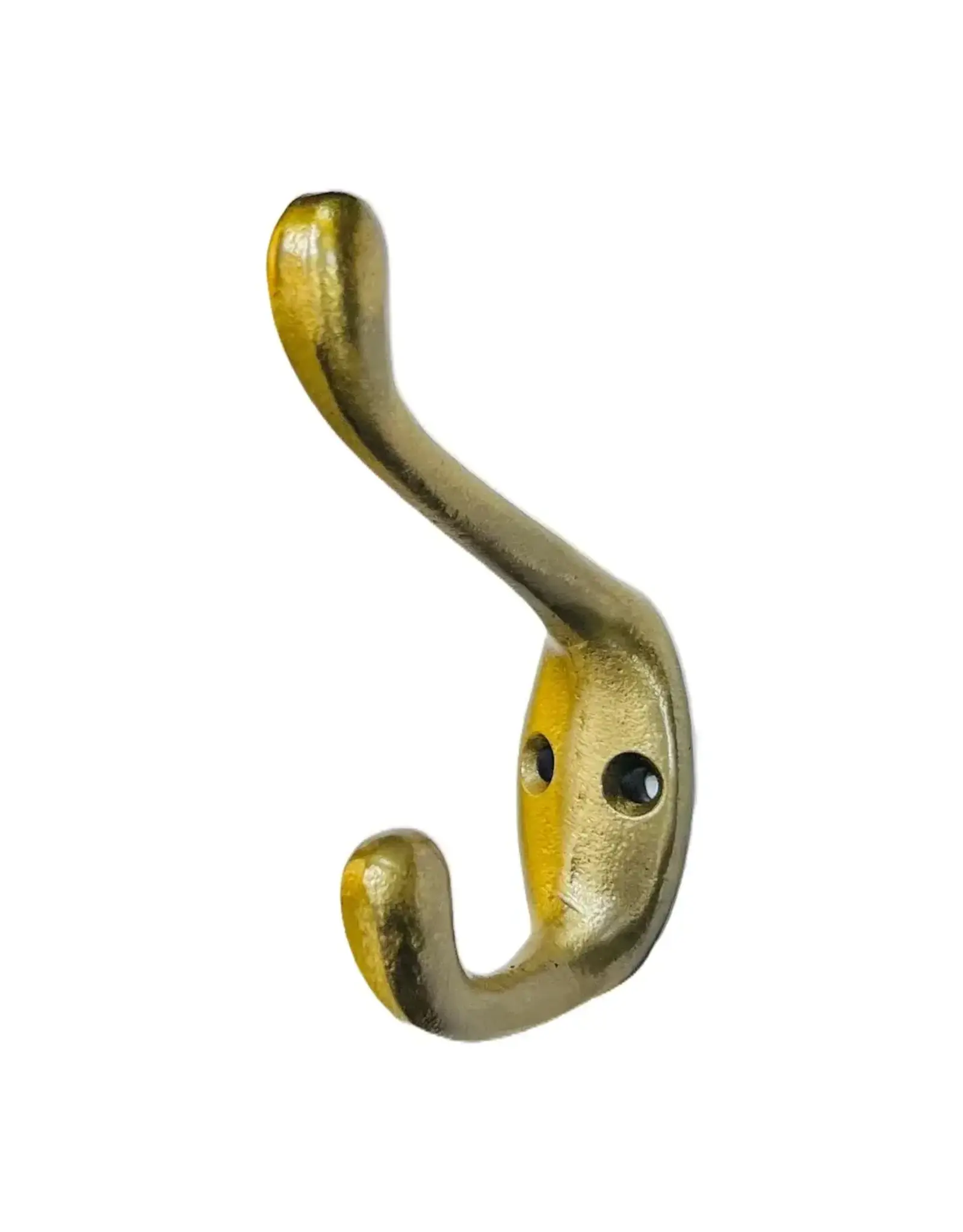 Ben Double Cast Iron Hook - Bronze