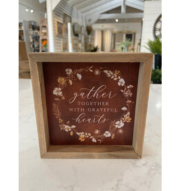 Framed Canvas - Gather Together