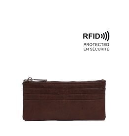 Briella Slim Wallet - Brown