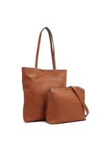 Amia 3-in-1 Reversible Tote - Cognac/Fossil