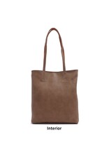 Amia 3-in-1 Reversible Tote - Cognac/Fossil