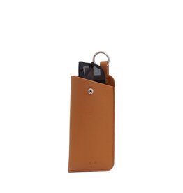 Nikki Sunglasses Case - Cognac
