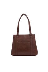 Glenna Work Tote - Brown