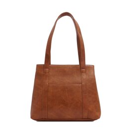 Glenna Work Tote - Camel