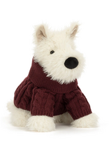 Jellycat Munro Scottie Dog - Winter Jumper