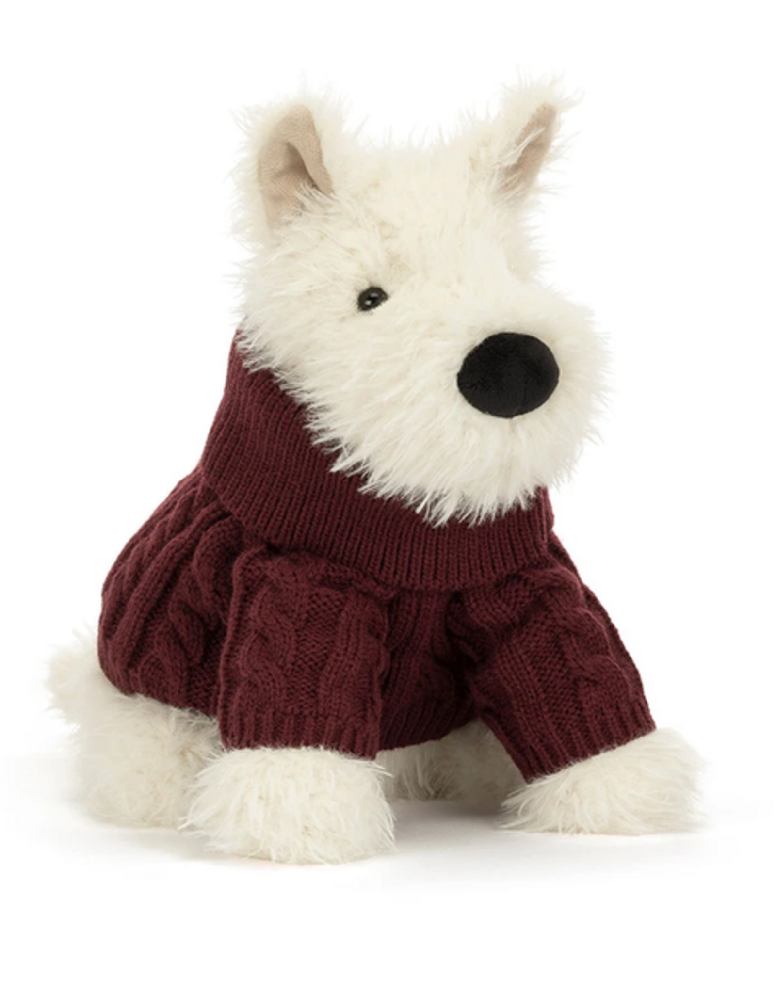Jellycat Munro Scottie Dog - Winter Jumper