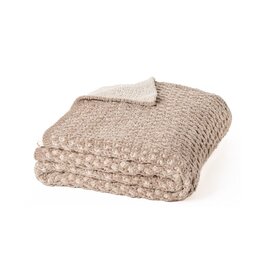 Augustine Chenille Throw - Natural