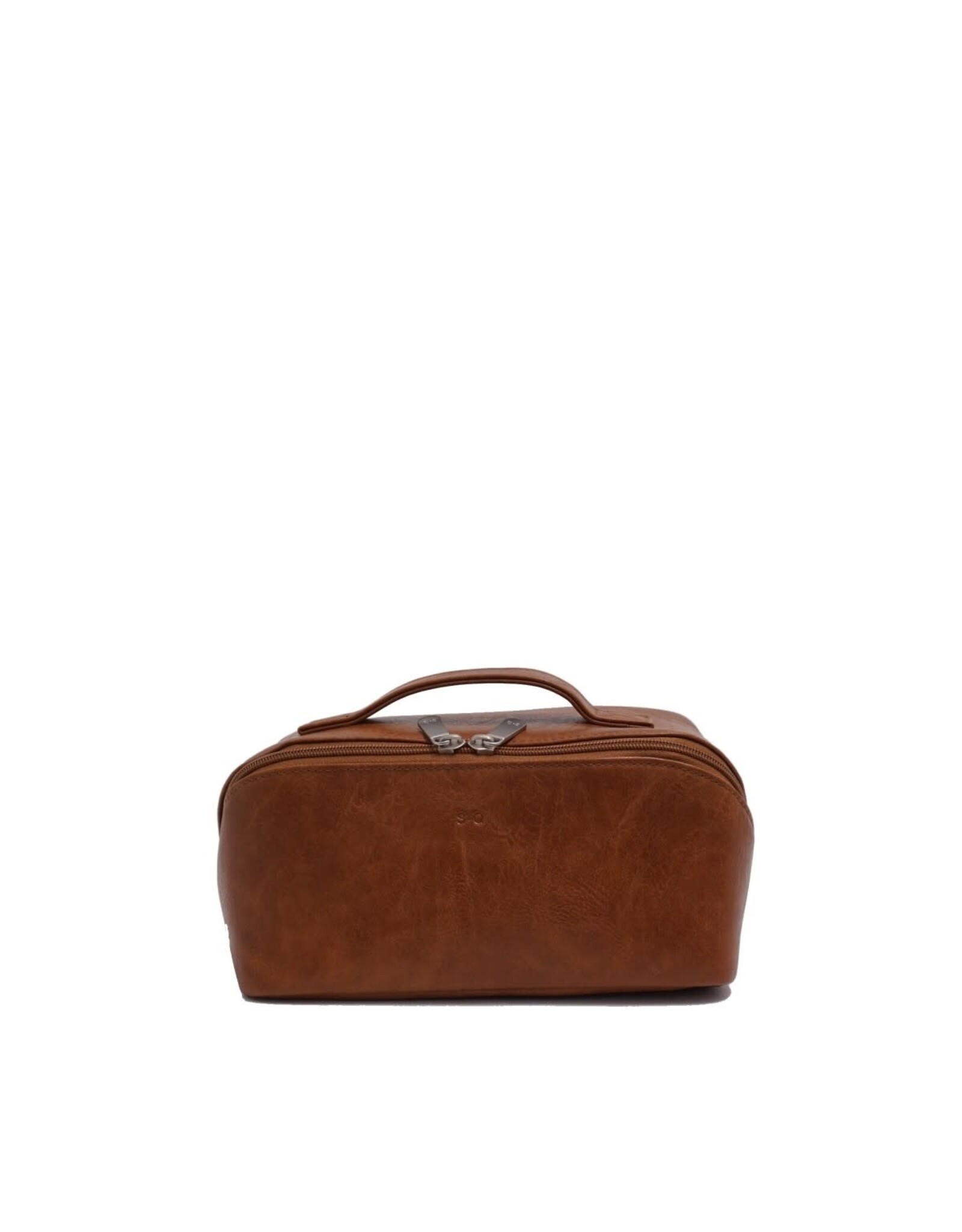 Ginette Travel Toiletry Case - Camel