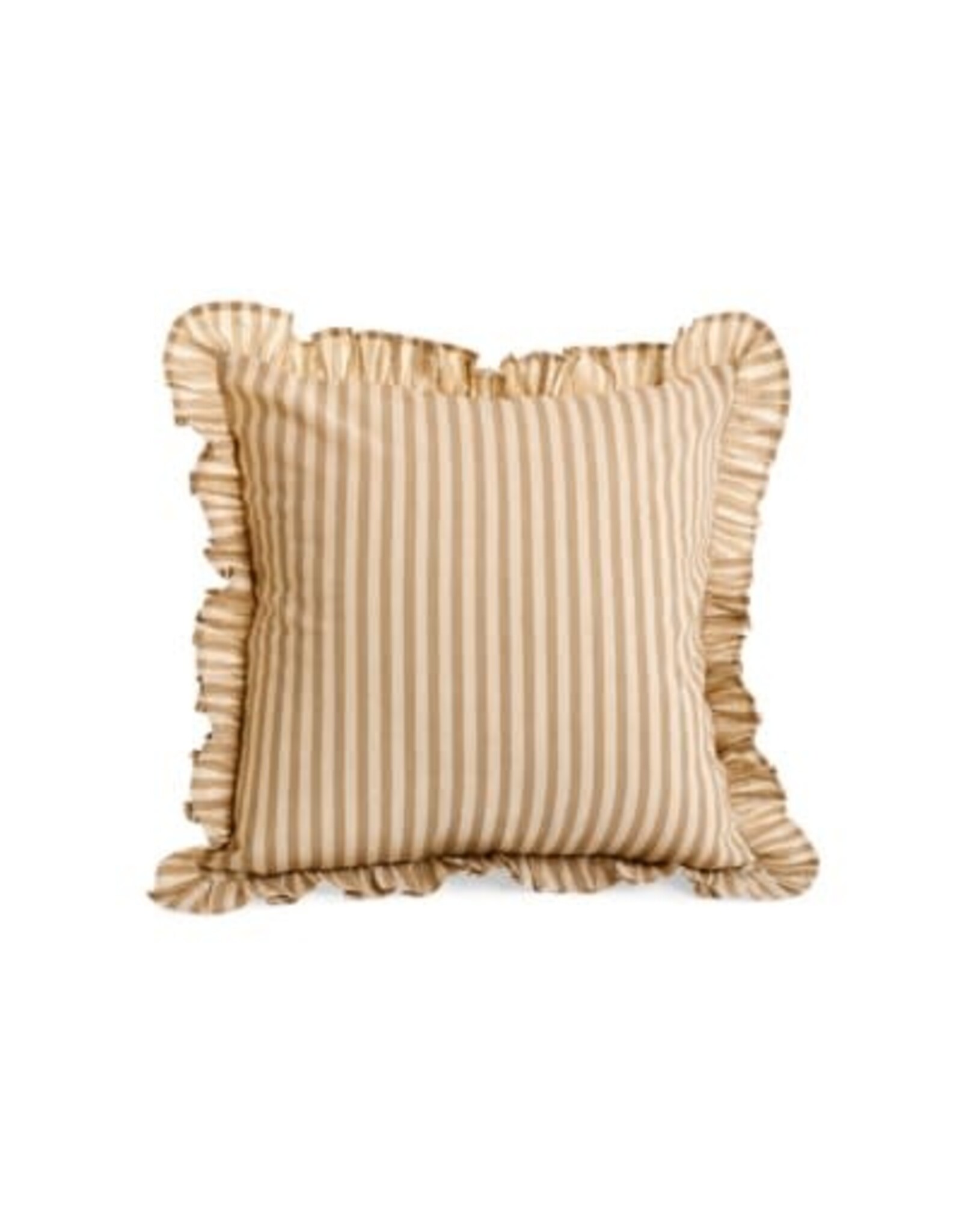 Taupe Stripe Cushion