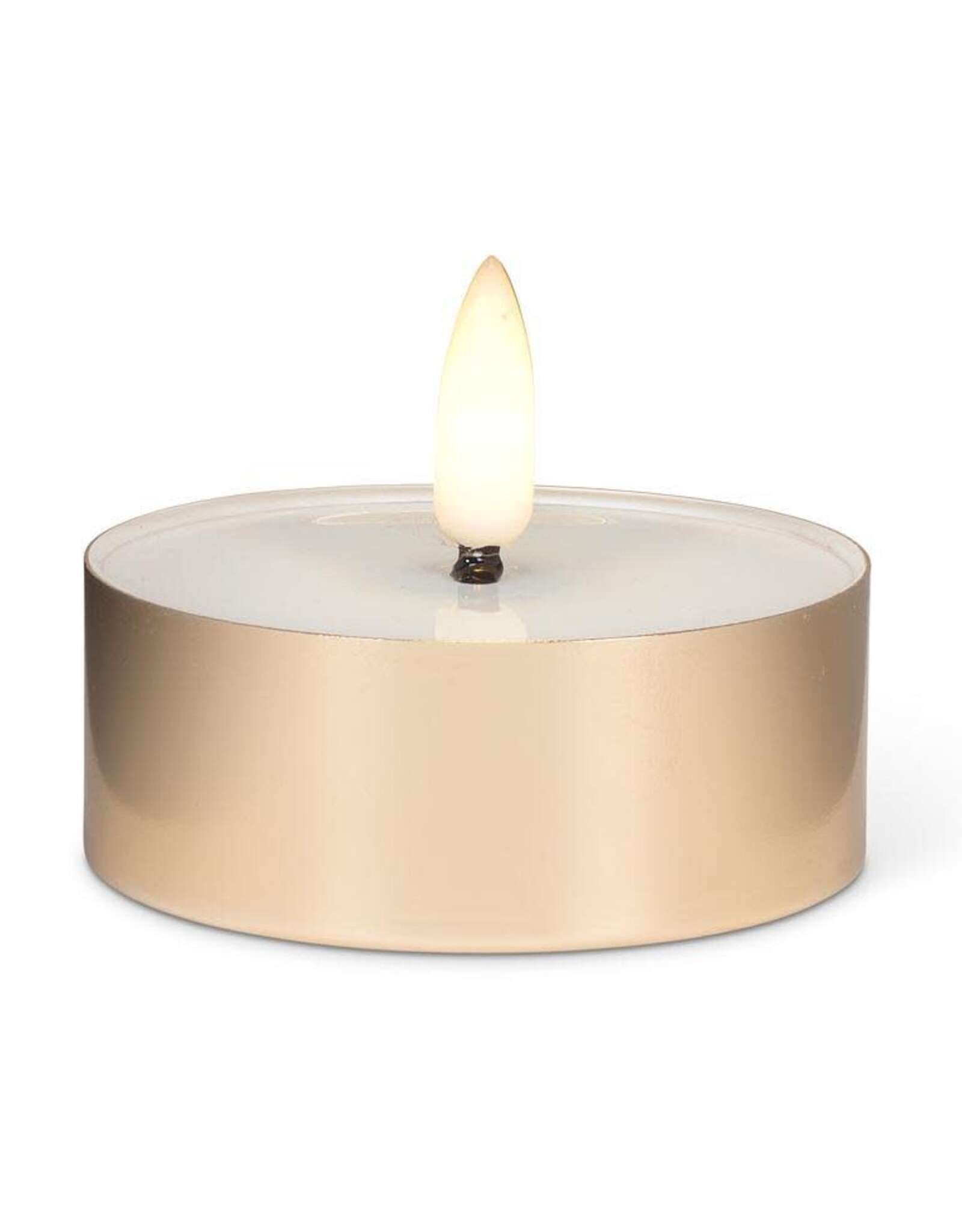 Gold Profile LED Candle