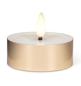 Gold Profile LED Candle