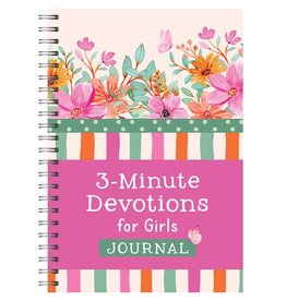 3-Minute Devotions for Girls Journal