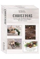 Christmas Stars - 12 Boxed Cards