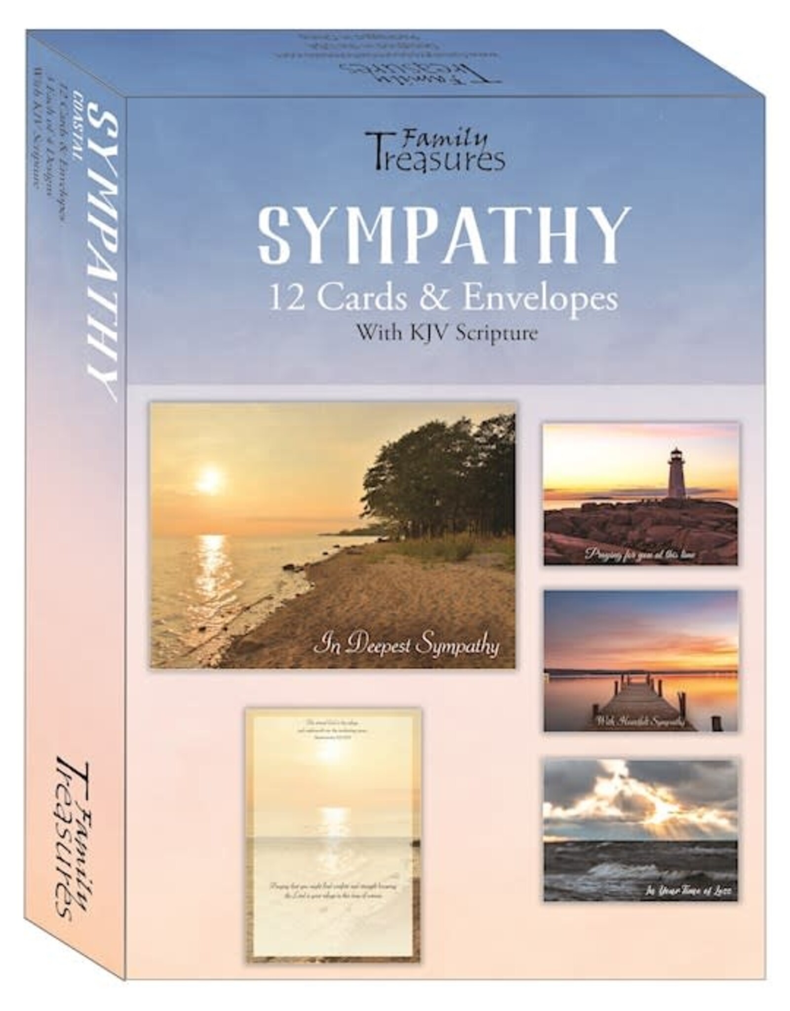 Sympathy, Coastal - 12 Boxed Cards