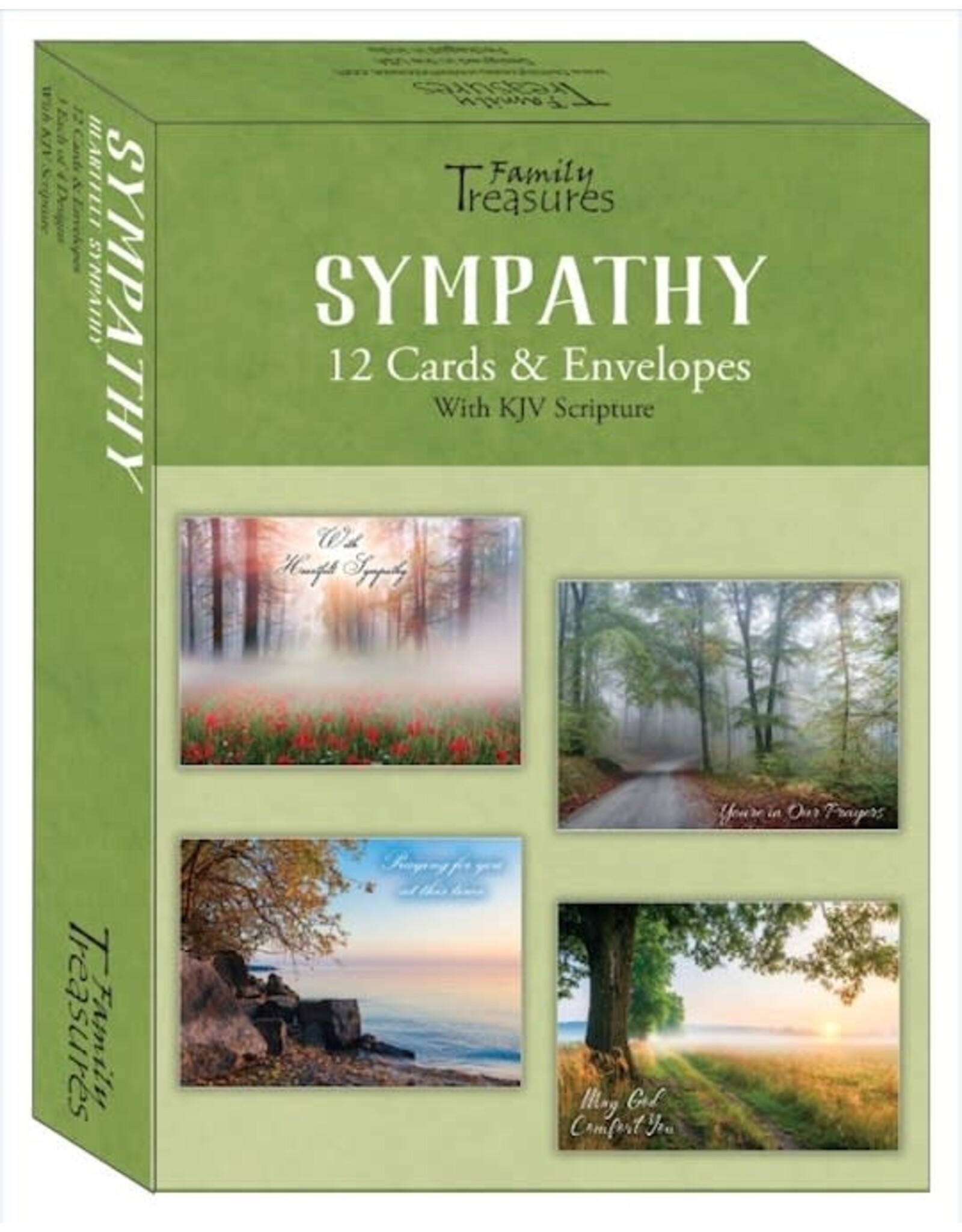 Sympathy, Nature - 12 Boxed Cards