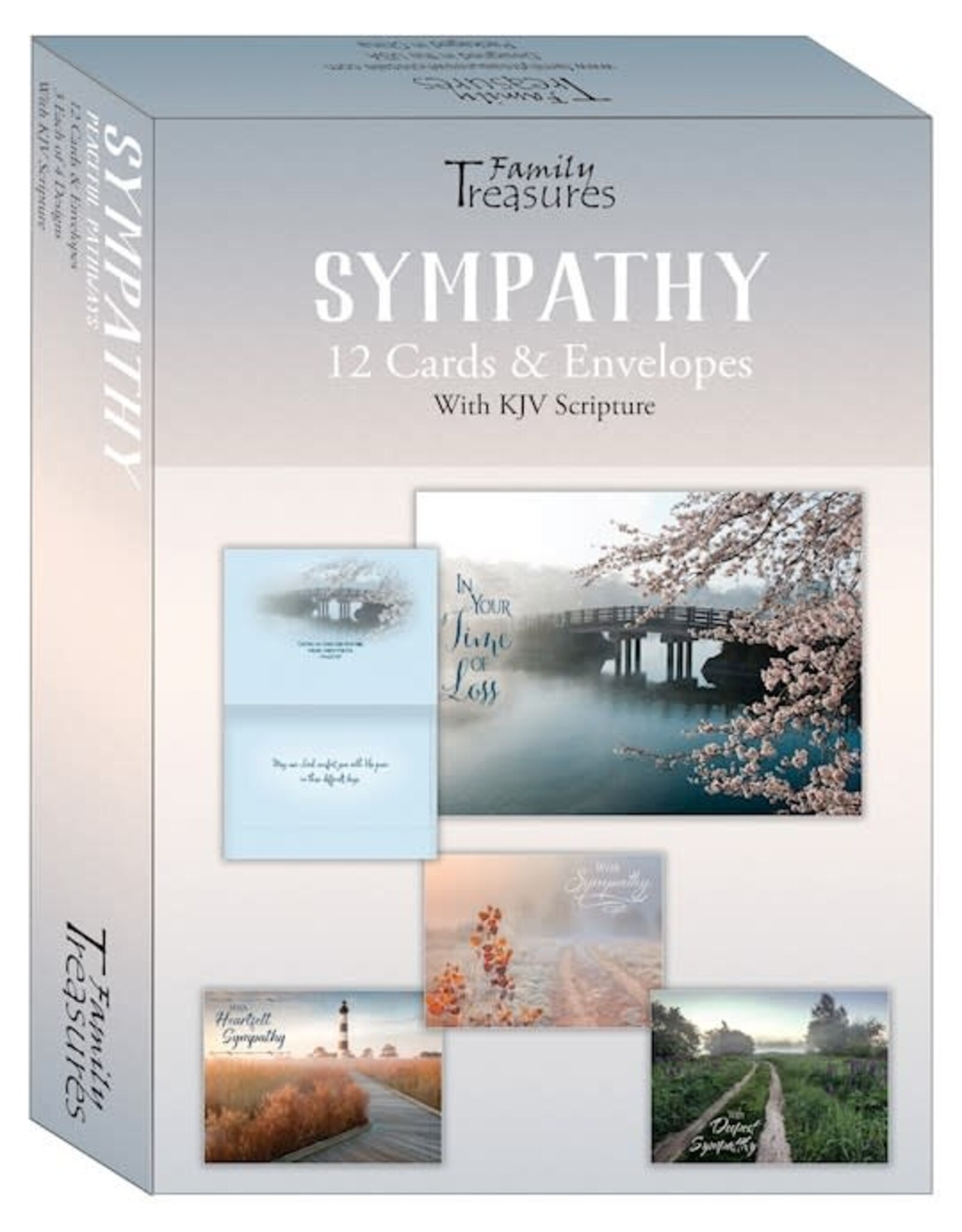 Sympathy, Peaceful Pathways - 12 Boxed Cards
