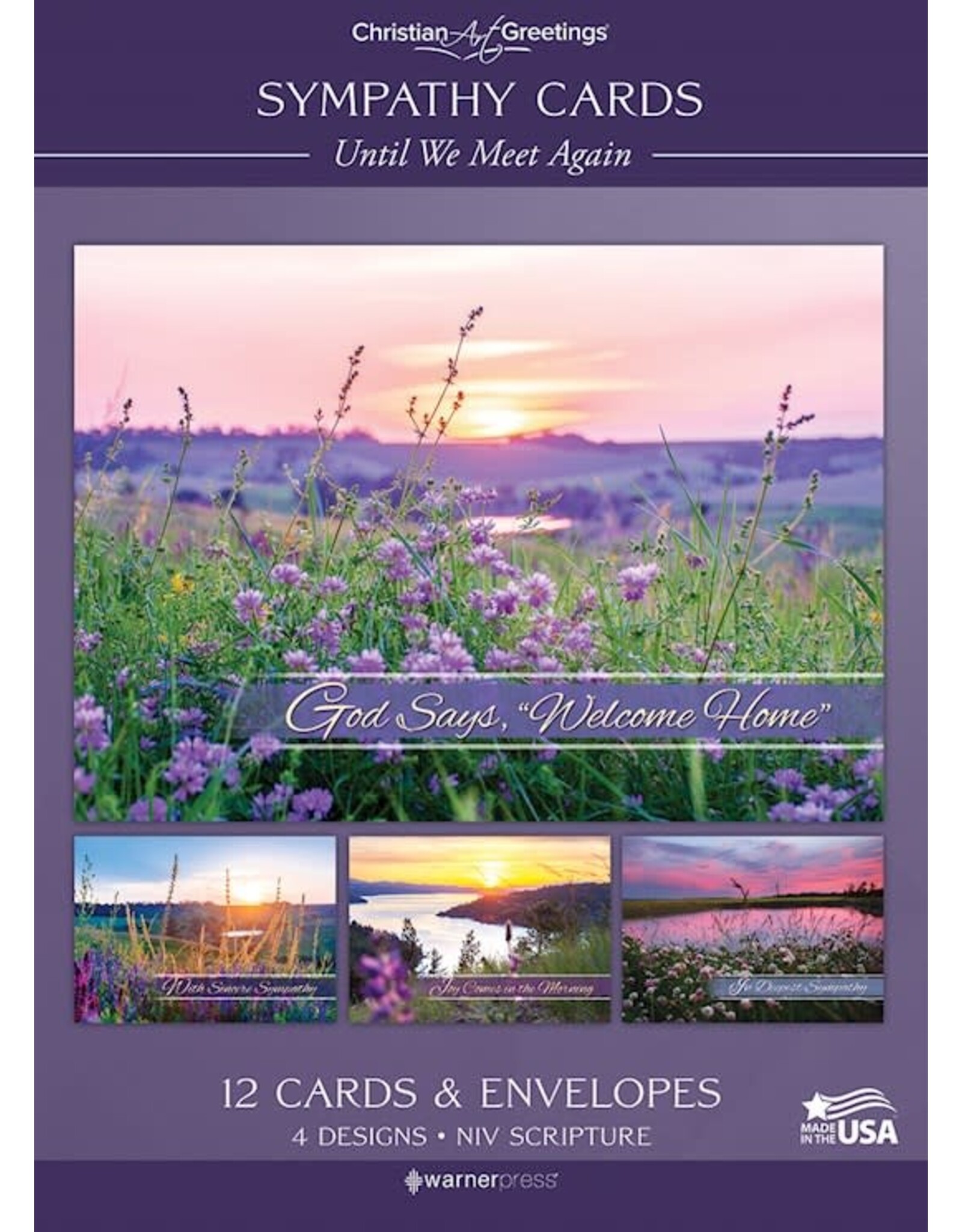 Sympathy, Until We Meet Again - 12 Boxed Cards