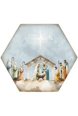 Coasters - Watercolour Nativity Scene