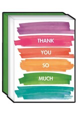 Blank Thank-you, Watercolours - Box of 15