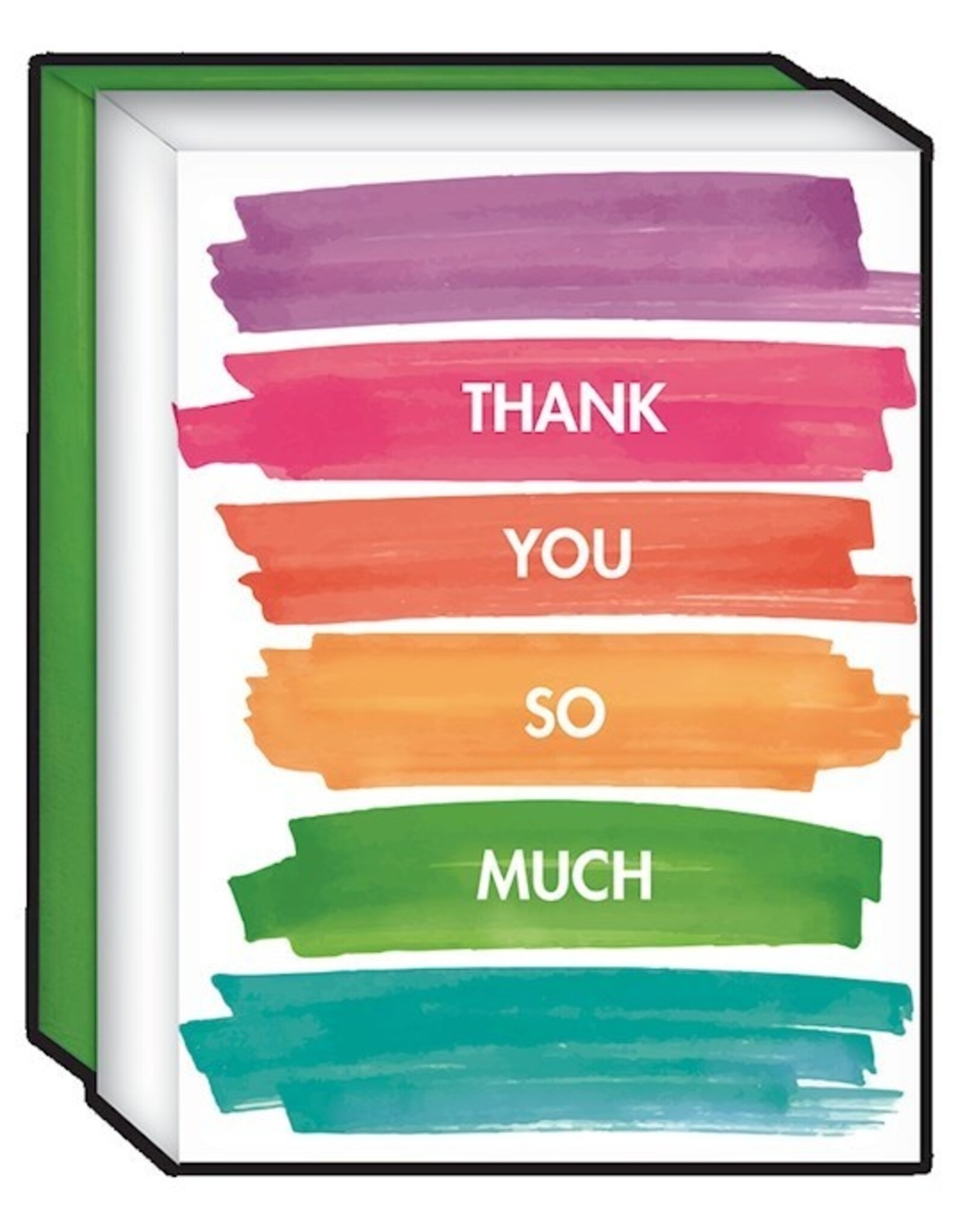 Blank Thank-you, Watercolours - Box of 15