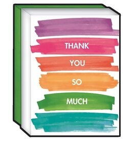 Blank Thank-you, Watercolours - Box of 15