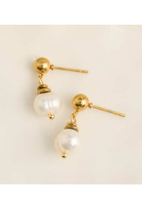 Drop Pearl Earrings