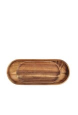 Acacia Oblong Serving Plates Set