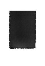 Sutton Fringe Table Runner - Black