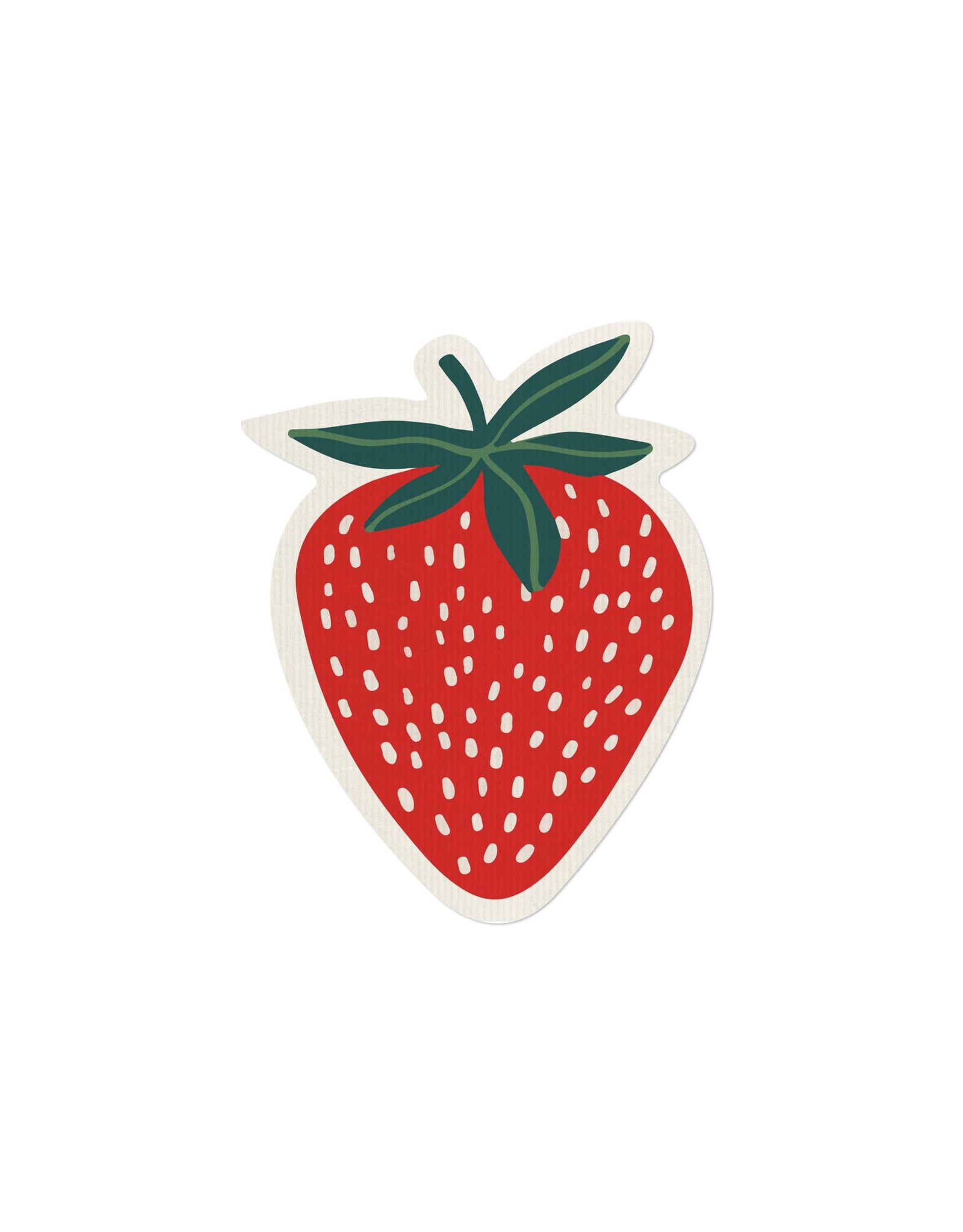 Strawberry Shaped Sponge Cloth