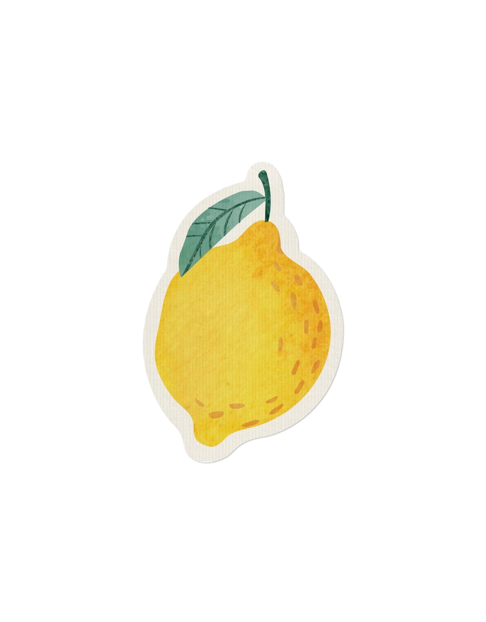 Lemon Shaped Sponge Cloth