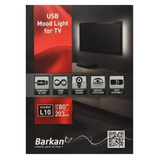 Barkan Barkan USB Solid Color Mood Light for TVs up to 80" (L10)