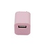 Single USB Wall Power Block for iPhone, Android, and Apple Accessories - Pink (T3-1000)
