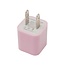 Single USB Wall Power Block for iPhone, Android, and Apple Accessories - Pink (T3-1000)
