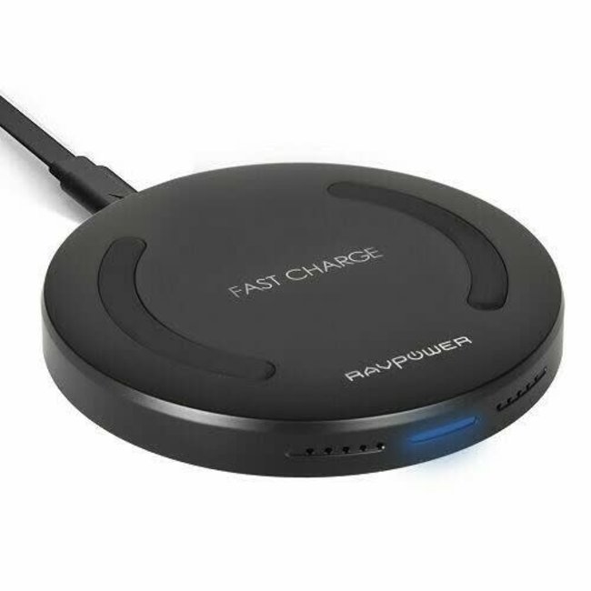 RAVPower 10W Qi Wireless Fast Charging Pad - RP-PC014 (Black)